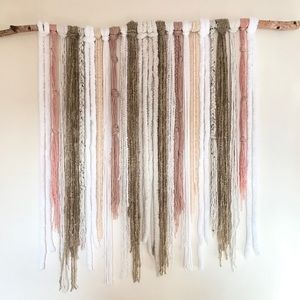 Jules 41” Birchwood Yarn Wall Hanging